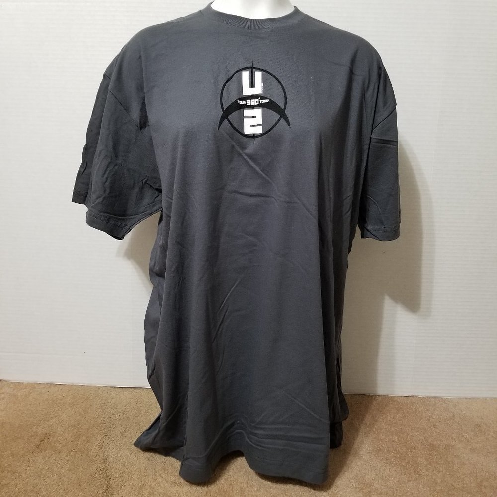 U2 shirt 2XL 360 Tour Foxborough Gillette Stadium Event 2009 concert band merch